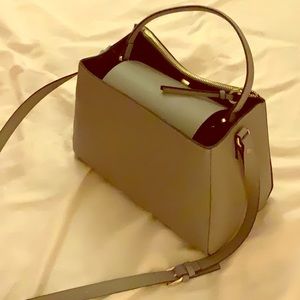 Grey medium Zara purse . Used once